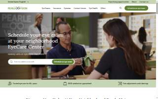 Pearle Vision of Clay website