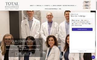 Total Dermatology website