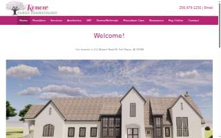 Renew Family Dermatology, LLC website