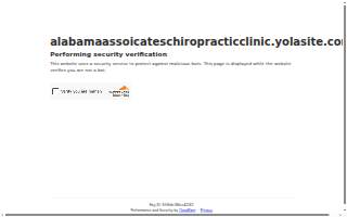 Alabama Associates Chiropractic Clinic Inc. website