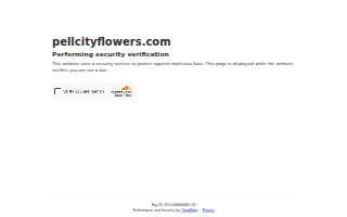 Pell City Flower & Gift Shop website