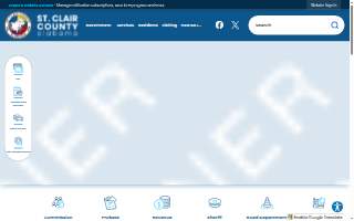 St Clair County Driver License website