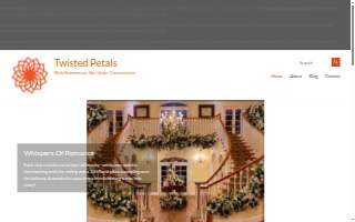 Twisted Petals Florist of Pleasant Grove website