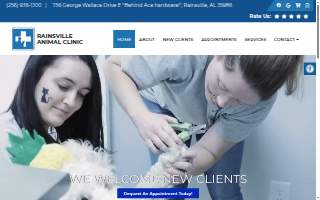 Rainsville Animal Clinic website