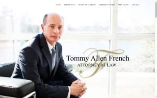 Tommy Allen French Attorney at Law website