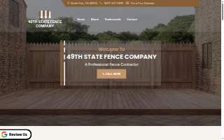 49th State Fence Company website
