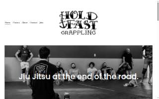 Hold Fast Grappling Academy website