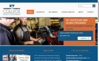 UAF Community and Technical College website