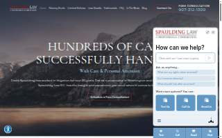 Spaulding Law P.C. of College website