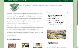 Alaska Feed Company website