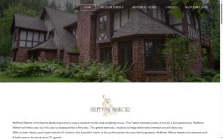 Huffman Manor of Badger website