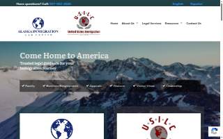 Alaska Immigration Law Center of College website