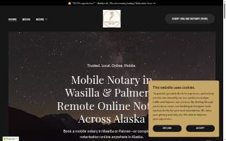 Forget-Me-Not Notary Services website