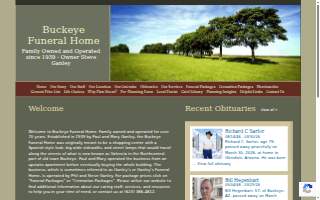Ganley's Buckeye Funeral Home website