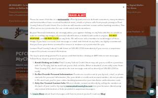 Pinal County Federal Credit Union of Coolidge website