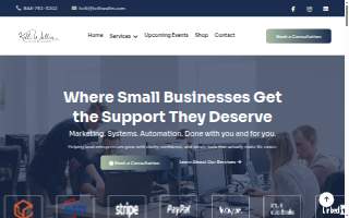 KelliWallin.com - Driven by Integrity website