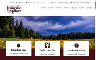 Owens Livingston Mortuary / White Mountain Crematory website