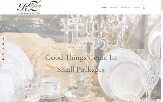 Kelzek Fine Jewelry & Gifts website