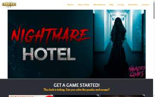 Fort Smith Escape Room website