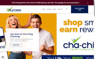 Success Credit Union - Paragould website