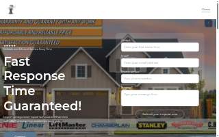 BG Garage Door's Repair Alhambra website