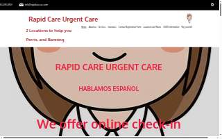 Rapid Care Urgent Care Enterprises - Banning website