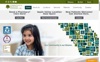 Bloomington Family Wellness Center website
