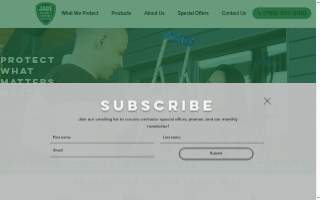Jade Security Systems website