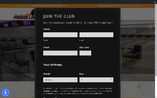 Steve Cook's Fireside Lanes website