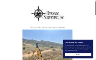 Dynamic Surveying, inc website