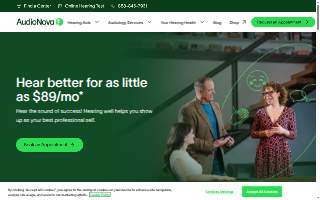 AudioNova of Grover Beach website