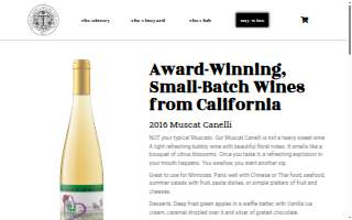 Tranquil Heart Vineyard And Winery website