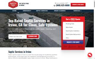 Septic Service website