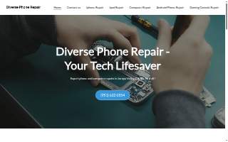 Diverse Phone Repair website