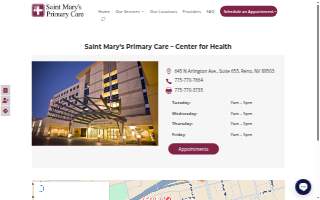 Saint Mary's Center for Health website