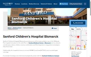 Sanford Children's Hospital website