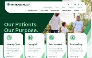 North Oaks Medical Center website