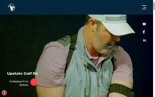 Upstate Golf Rx website