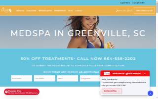 LightRx - Greenville website