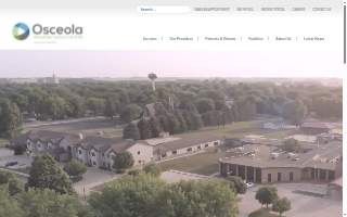 Osceola Regional Health Center website