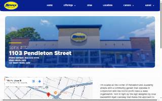 Spinx of Greenville website