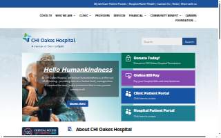 Oakes Community Hospital website