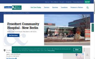 Froedtert Community Hospital - New Berlin website