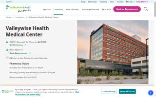 Valleywise Health Medical Center website