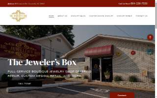 The Jeweler's Box website