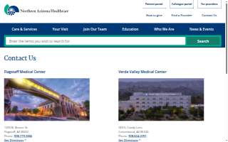 Flagstaff Medical Center website