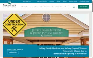 Monadnock Community Hospital website