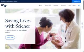 University of California San Francisco Parnassus Campus website