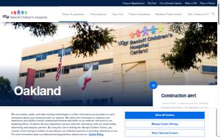 Children's Hospital Oakland website