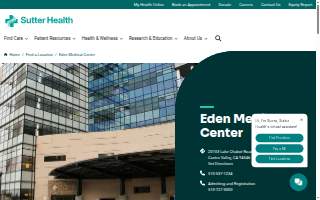 Eden Medical Center website